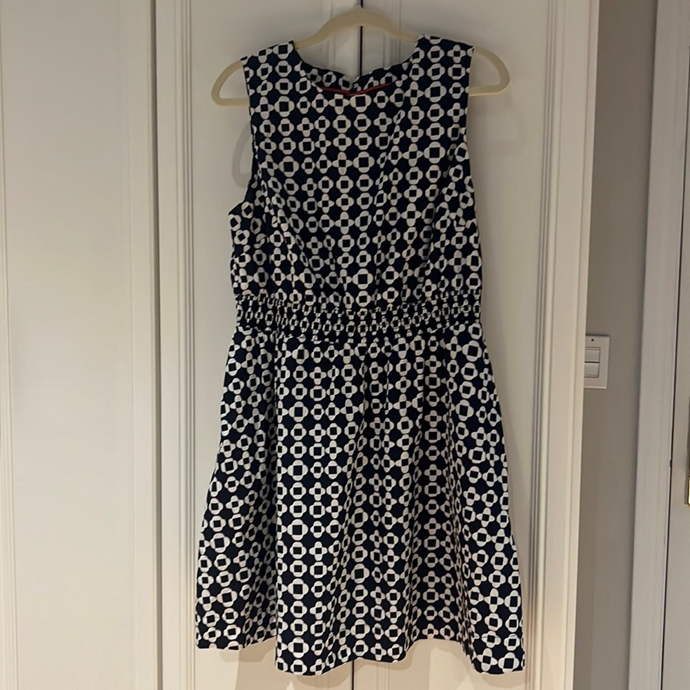 Boden dress smocked waist - 12R